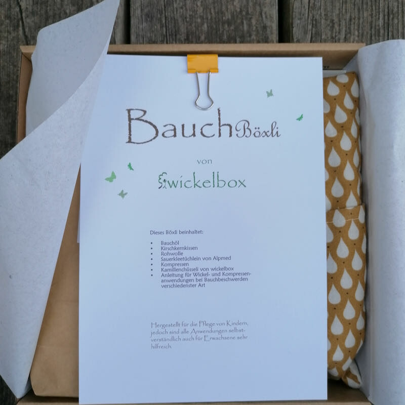 Bauch-Böxli Anleitung